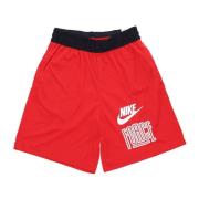 Nike Basketbollstil Shorts Röd/Svart/Vit Red, Herr