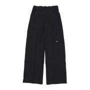 Nike Essentials Woven High Rise Wide Leg Byxor Black, Dam