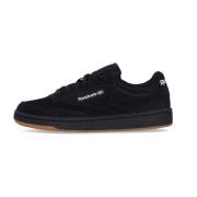 Reebok Core Black Low Sneaker Club C 85 Black, Herr