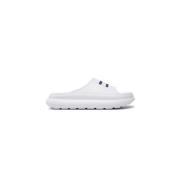 Tommy Hilfiger Platta PVC Logo Mulor Skor White, Dam