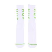 HUF Broderad Logosocka White, Unisex