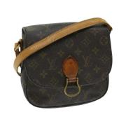 Louis Vuitton Vintage Pre-owned Canvas louis-vuitton-vskor Brown, Dam