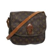 Louis Vuitton Vintage Pre-owned Canvas louis-vuitton-vskor Brown, Dam