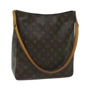 Louis Vuitton Vintage Pre-owned Canvas louis-vuitton-vskor Brown, Dam