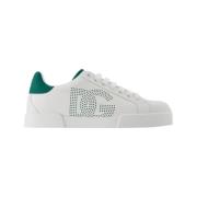 Dolce & Gabbana Pre-owned Pre-owned Laeder sneakers White, Dam