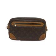 Louis Vuitton Vintage Pre-owned Canvas louis-vuitton-vskor Brown, Dam