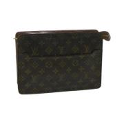 Louis Vuitton Vintage Pre-owned Canvas louis-vuitton-vskor Brown, Dam