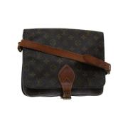 Louis Vuitton Vintage Pre-owned Canvas louis-vuitton-vskor Brown, Dam