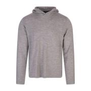 Vince Grått Ull Cashmere Blend Hoodie Gray, Herr