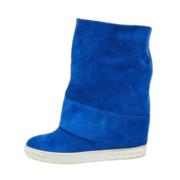 Casadei Pre-owned Pre-owned Mocka stvlar Blue, Dam