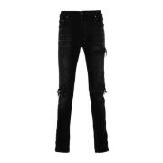 Amiri Svarta Denim Jeans Black, Herr