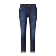 Dondup Slim Fit Jeans Monroe Blue, Dam