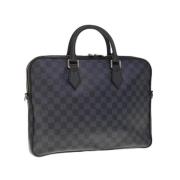 Louis Vuitton Vintage Pre-owned Canvas handvskor Black, Dam