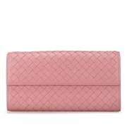 Bottega Veneta Vintage Pre-owned Laeder plnbcker Pink, Dam