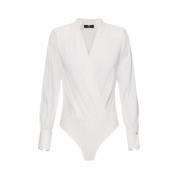 Elisabetta Franchi Elegant Vit Skjorta White, Dam