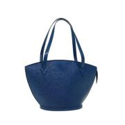 Louis Vuitton Vintage Pre-owned Laeder louis-vuitton-vskor Blue, Dam