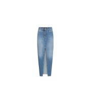 Elisabetta Franchi Jeanskjol Blue, Dam