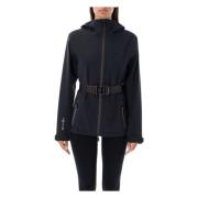 Moncler Svart Fex Jacka Ytterkläder Aw24 Black, Dam