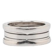 Bvlgari Vintage Pre-owned Vitt guld ringar Gray, Dam