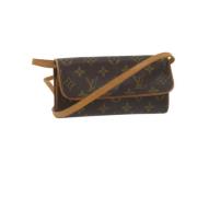 Louis Vuitton Vintage Pre-owned Canvas louis-vuitton-vskor Brown, Dam