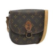 Louis Vuitton Vintage Pre-owned Canvas louis-vuitton-vskor Brown, Dam