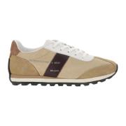 Hogan Mocka Sneakers med Läderinsatser Multicolor, Dam