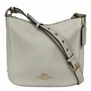 Coach Pre-owned Pre-owned Tyg axelremsvskor Gray, Dam