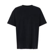 Givenchy Svarta T-shirts och Polos Standard Kortärmad Black, Herr