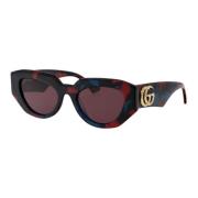 Gucci Stiliga solglasögon Gg1421S Brown, Dam