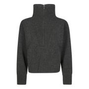 Pinko Stilren Turtleneck Sweater Gray, Dam