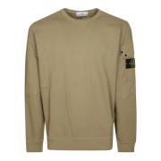 Stone Island Crewneck Sweatshirt Beige, Herr