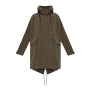 Dolce & Gabbana Jacka typ parka Green, Herr