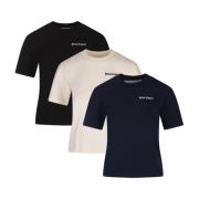 Palm Angels MultiColour T-shirts och Polos Set Multicolor, Dam