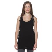 Fred Perry Svart Tank Top med Logo Black, Dam