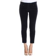 Costume National Skinny Jeans Purple, Dam