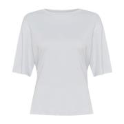 Karen by Simonsen Feminin Tee Top Pearl Blue Blue, Dam