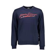 Plein Sport Bl Rundhals Sweatshirt Athletic Elegance Blue, Herr