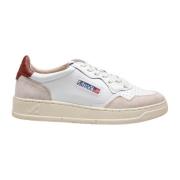 Autry Vita Läder Mocka Sneakers White, Herr