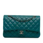 Chanel Vintage Pre-owned Laeder axelremsvskor Blue, Dam