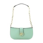 Michael Kors Grön Läder Crossbody Axelväska Green, Dam