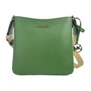 Michael Kors Jet Set Liten Messenger Väska Grön Green, Dam