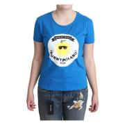 Moschino Sunny Milano Chic Bl T-shirt Blue, Dam