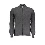 North Sails Elegant Grå Zip-Up Kofta Gray, Herr