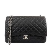 Chanel Vintage Pre-owned Laeder axelremsvskor Black, Dam