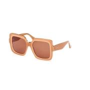 Max Mara Orange/Bruna Solglasögon Ernest Mm0088 Orange, Dam