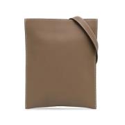 Hermès Vintage Pre-owned Laeder crossbodyvskor Brown, Dam