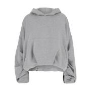 Dries Van Noten Grå Hoodie Sweaters Gray, Dam