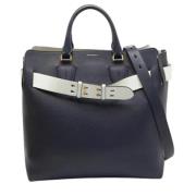 Burberry Vintage Pre-owned Laeder totevskor Blue, Dam