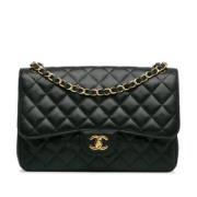 Chanel Vintage Pre-owned Laeder axelremsvskor Black, Dam