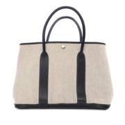 Hermès Vintage Pre-owned Canvas totevskor Beige, Dam